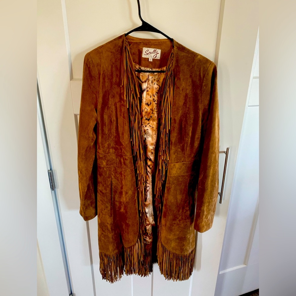 Soft boar suede coat.  Never worn…